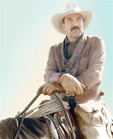 Photo of Tom Selleck on horseback | Tom selleck, Selleck, Western movies