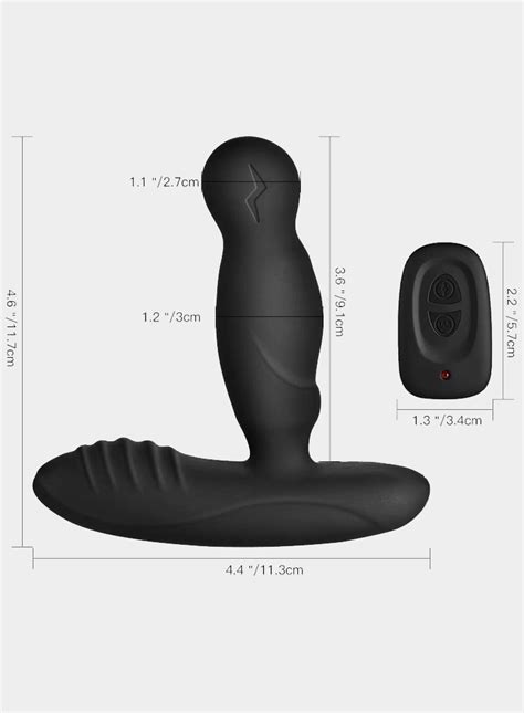 Rotating Anal Vibrator Vibrating Butt Plug Mode Prostate Massager