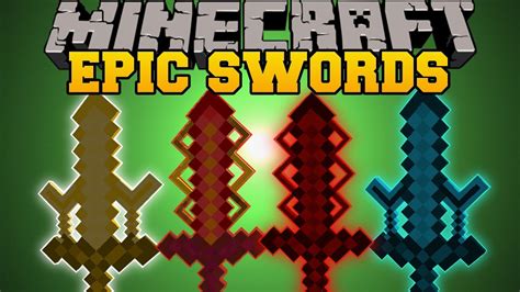 Minecraft Epic Swords Elemental Swords And Upgrades Cyan Warrior