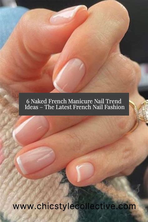 The Naked French Manicure French Manicure Nails French Nails Gel French Manicure