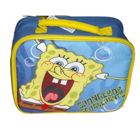 Nickelodeon Spongebob Squarepants Soft Lunch Box Insulated Bag Lunchbox