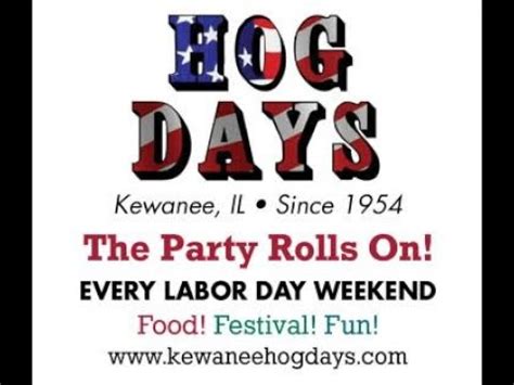 Hog Days In Kewanee Il Youtube