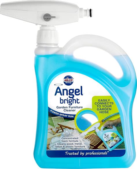 Nilco Angel Bright Garden Furniture Cleaner And Foam Gun 2l Amazon