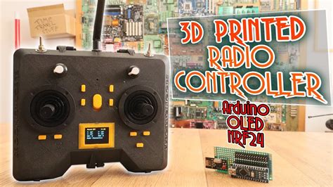 3D Printed Radio Controller Arduino NRF24 YouTube