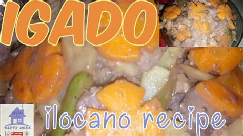 How To Cook Igado Ilocano Version Youtube