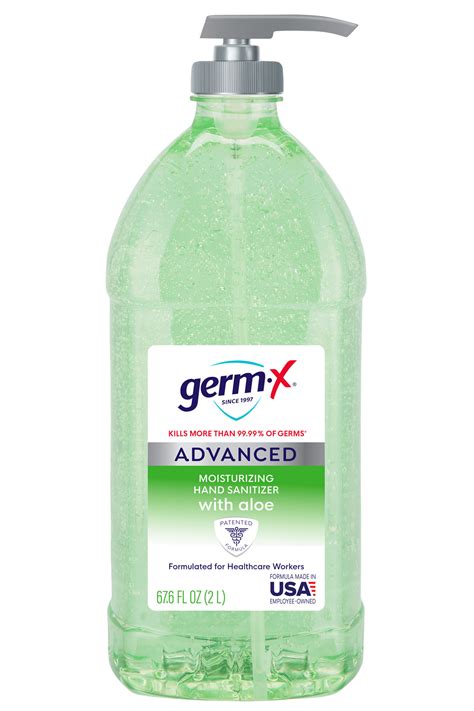 Germ-X® Advanced with Aloe 67.6 oz. - Germ-X® Hand Sanitizer