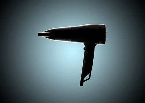 Rowenta Hair Dryer Modeling&Rendering | Behance