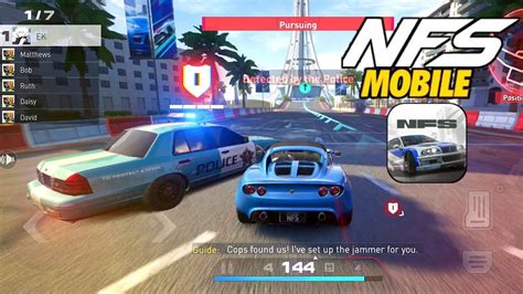 NFS Mobile Hot Pursuit Mode 4k 60 Fps Maxgraphics Gameplay YouTube