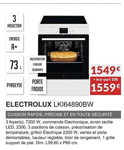 Promo Electrolux Lki64890bw Chez Copra ICatalogue Fr