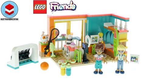 Lego Friends 41754 Leos Room Lego Speed Build Review Youtube