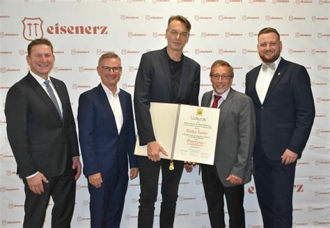 75 Jahre Eisenerz Markus Riedler wurde zum Ehrenbürger ernannt Leoben