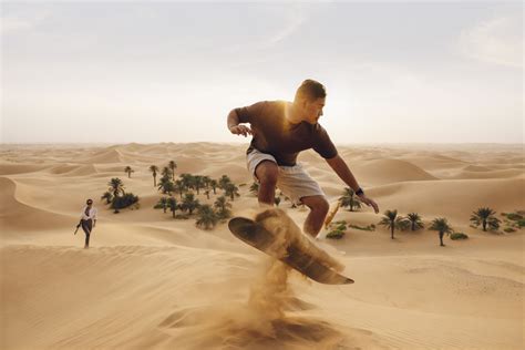 Sandboarding In Abu Dhabi