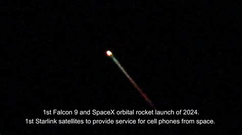 🚀 Spacex Falcon 9 Rocket Launch Starlink 7 9 Vandenberg Sfb