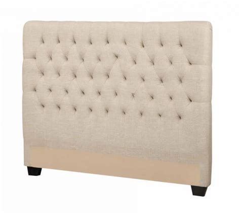 Cream Upholstered Queen Headboard With Tufting Shop For Affordable