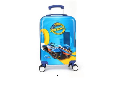 Mala De Viagem Pequena Bordo Hot Wheels Azul Luxcel Mala De Bordo Magazine Luiza
