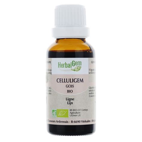 HerbalGem Celluligem bio 30 ml Gemmothérapie Minceur