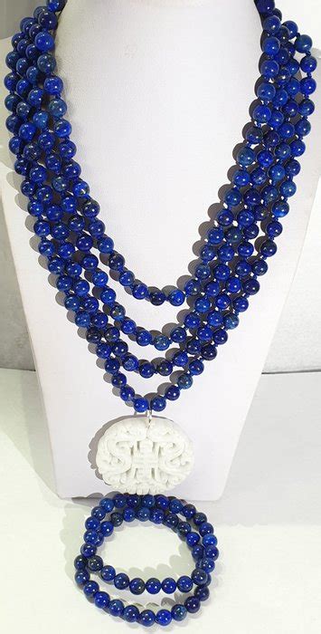 Lapis Lazuli Aaaa Ketting Armbanden Marmeren Catawiki