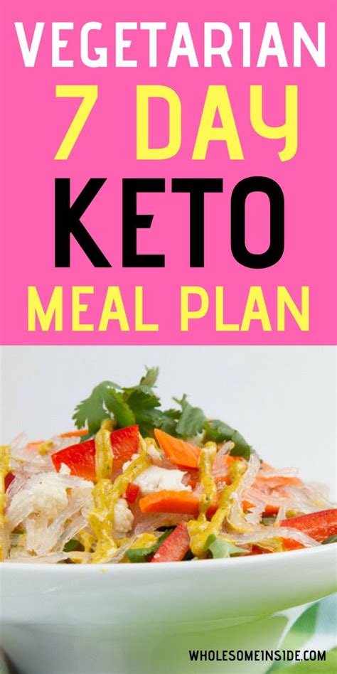 7 Day Vegetarian Keto Meal Plan Wholesome Inside Easy Ketogenic Meal Plan Ketogenic Diet