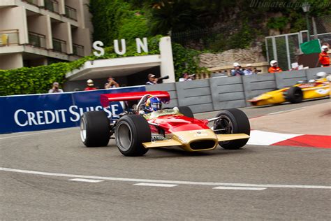 Lotus 49b Chassis R8 Driver Adrian Newey 2018 Monaco Historic