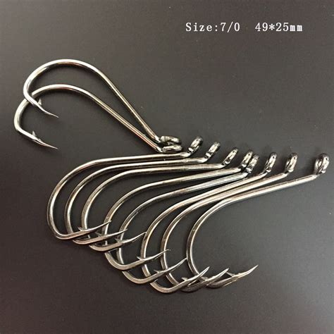 Cn05 80 Pieces 7 0 Mustad Fishing Hook Stainless Steel Octopus Fishing