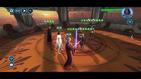 Gidme Vs Cere Swgoh Gac V Youtube