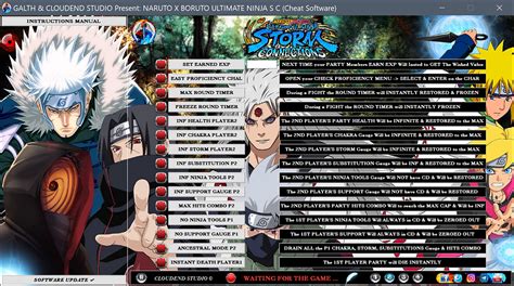 NARUTO X BORUTO ULTIMATE NINJA STORM CONNECTIONS CHEATS FAST RYO LVL