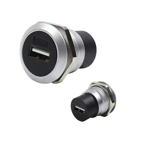 Usb 20 Female A A Panel Mount Connector Roboticsdna
