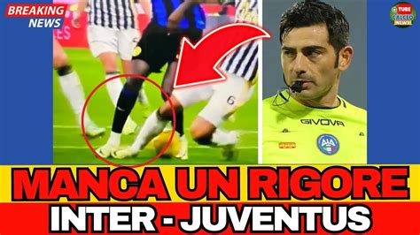 INTERISTI SU TUTTE LE FURIE Manca Un Rigore Per L INTER YouTube