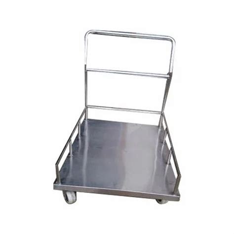 Stainless Steel Material Handling Trolley Load Capacity Max Kg At