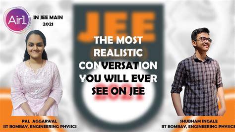 Air 1 Jee Main 2021 Pal Aggarwal Tells The Realistic Way To Crack Jee Jee Motivation Youtube