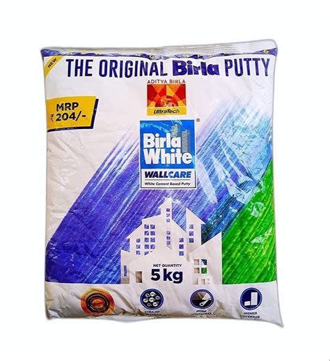 5 Kg Birla White Wall Putty At Best Price In Indore By Arora Traders