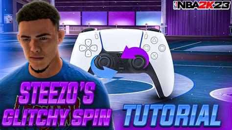 How To Do STEEZOs GLITCHY SPIN In NBA 2K23 Season 7 DRIBBLE TUTORIAL