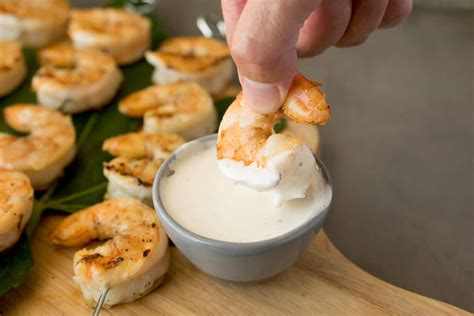 Grilled Shrimp With Ginger Lemon Dipping Sauce Culinary Ginger