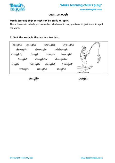 augh or ough? - TMK Education