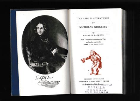 Book Charles Dickens Nicholas Nickleby