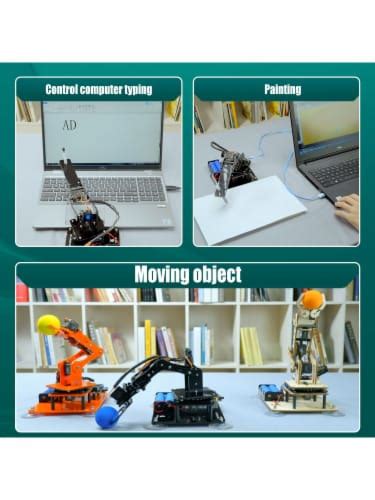 Adeept 5 DOF STEM Science And Engineering Educational 5 Axis Robotic