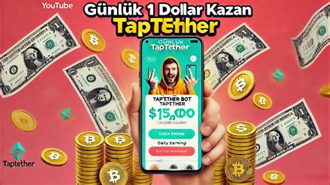 Sadece Tıklayarak Dolar Kazan Yeni TapTether İle Telegramdan Dolar