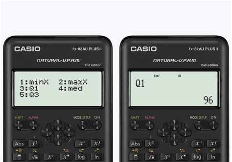 Casio Fx 82au Plus Ii 2nd Edition Scientific Calculator