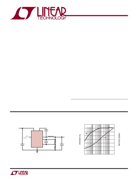 LT3470A Datasheet 1 20 Pages LINER Micropower Buck Regulator With