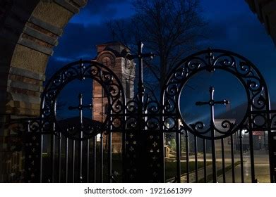 27 Graveyard Gate Night View Stock Photos, Images & Photography | Shutterstock