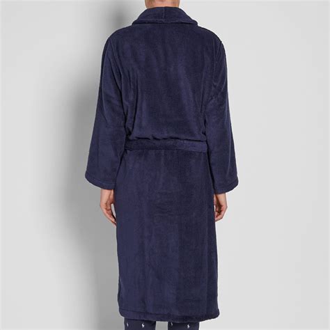 Polo Ralph Lauren Shawl Collar Robe Navy End Au