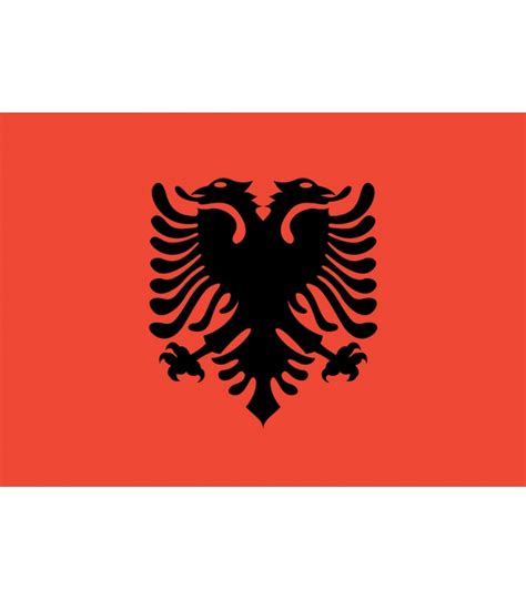 Albania Courtesy Flag 2x3 ft.