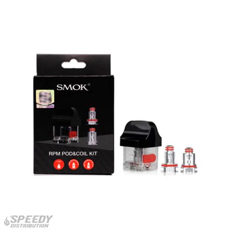 Smok Rpm Replacement Pod And Coil Kit Speedy Distribution