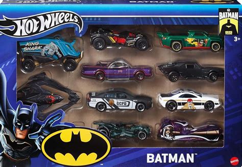 Hot Wheels 2024 Batman 10 Pack