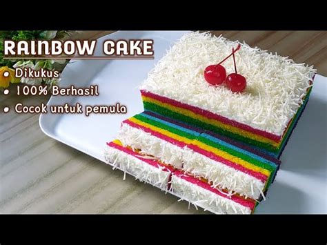 Resep Kue Pelangi Rahasia Cita Rasa Dan Keindahan Terungkap