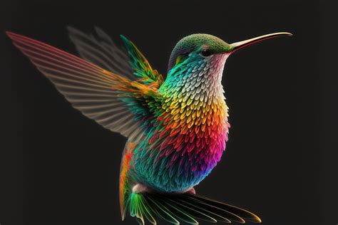 Colibri Oiseau Arc En Ciel Image Gratuite Sur Pixabay