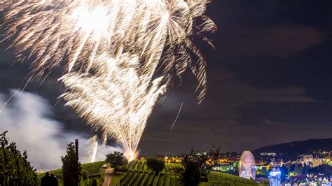 Fotos Bad D Rkheim Wurstmarkt Von Oben Feuerwerk Mit Der