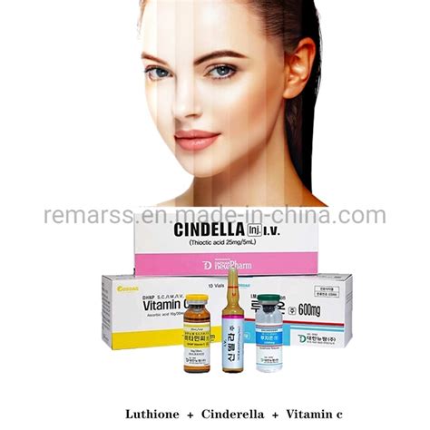 Best Skin Whitening Injection Cindella Blanchissant IV Drip 1200 Mg