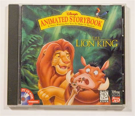 Disney The Lion King Animated Storybook Bugs Life Active Play Cd Rom