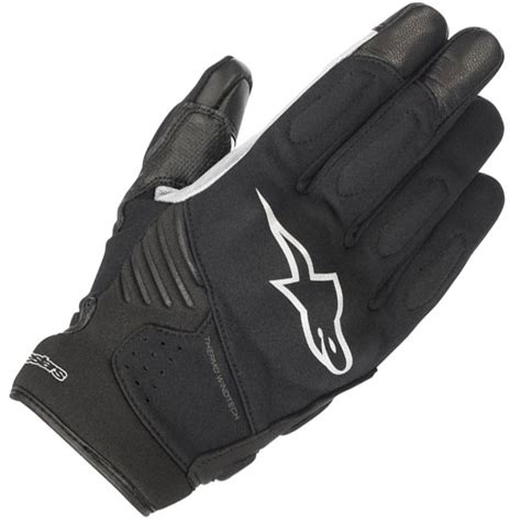 Alpinestars Faster Mixed Gloves Black FREE UK DELIVERY